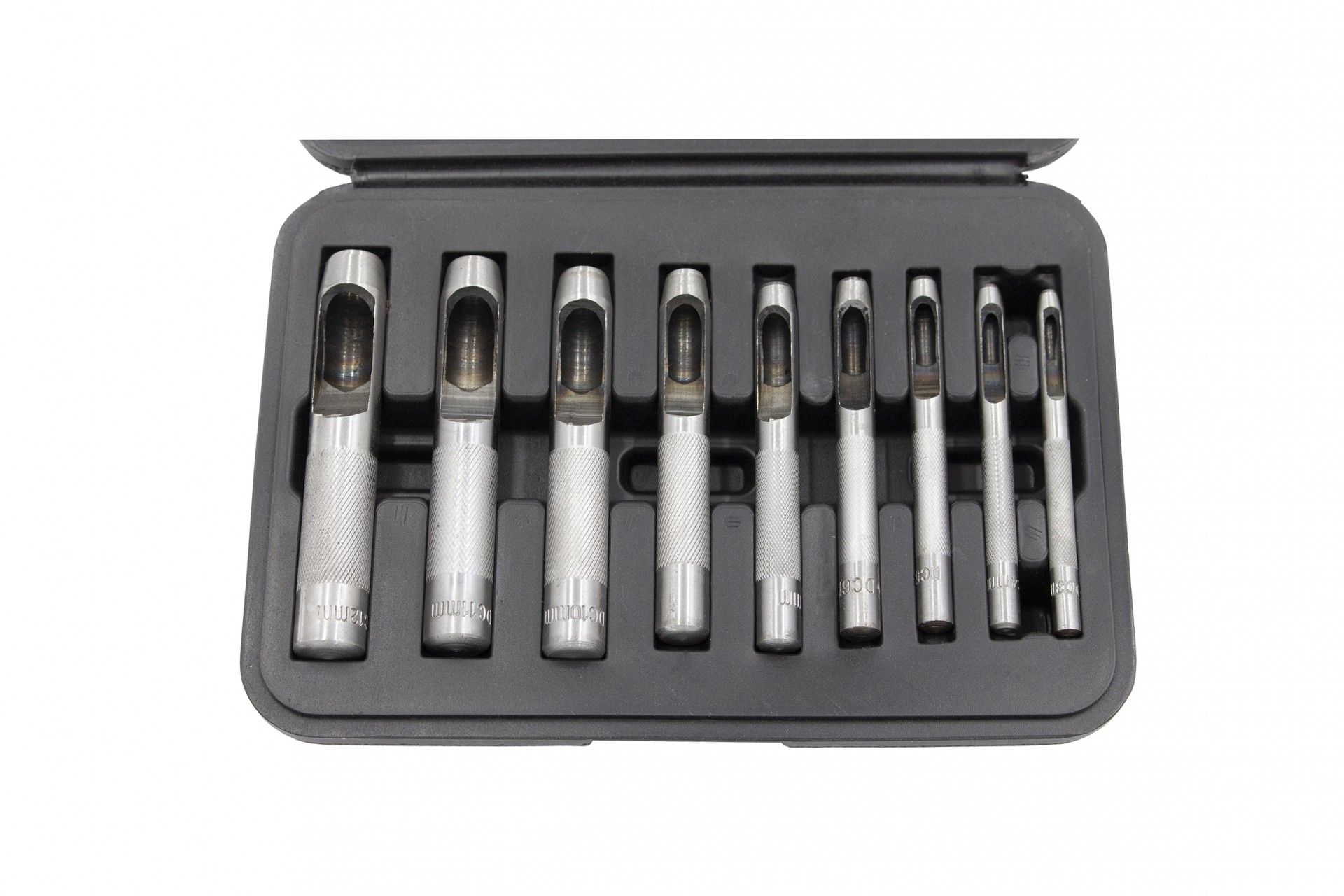 KIT 9 PEZZI PUNZONATORI 3-12MM