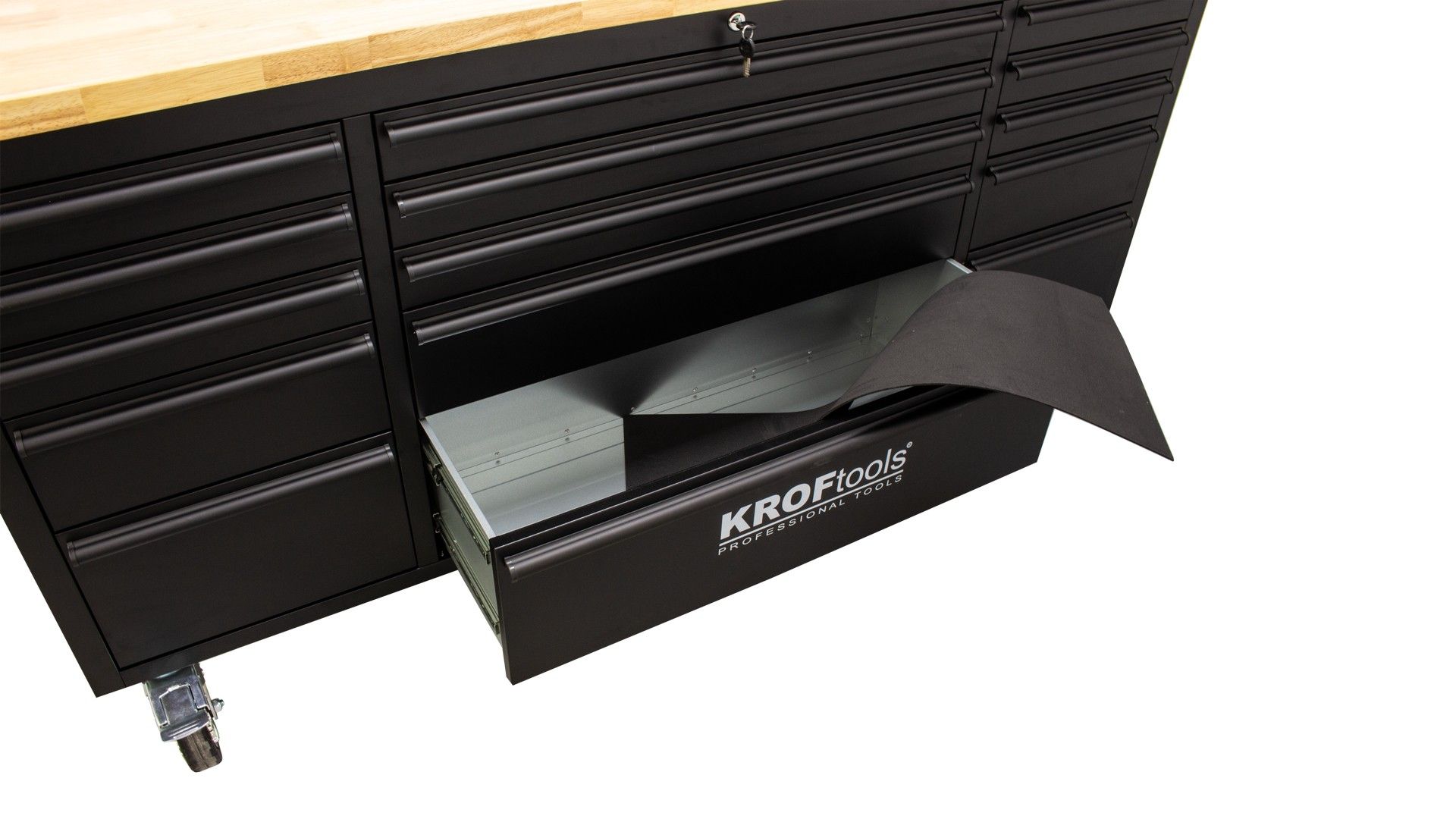 CARRELLO PORTAUTENSILI DA 180 CM - 15 CASSETTI