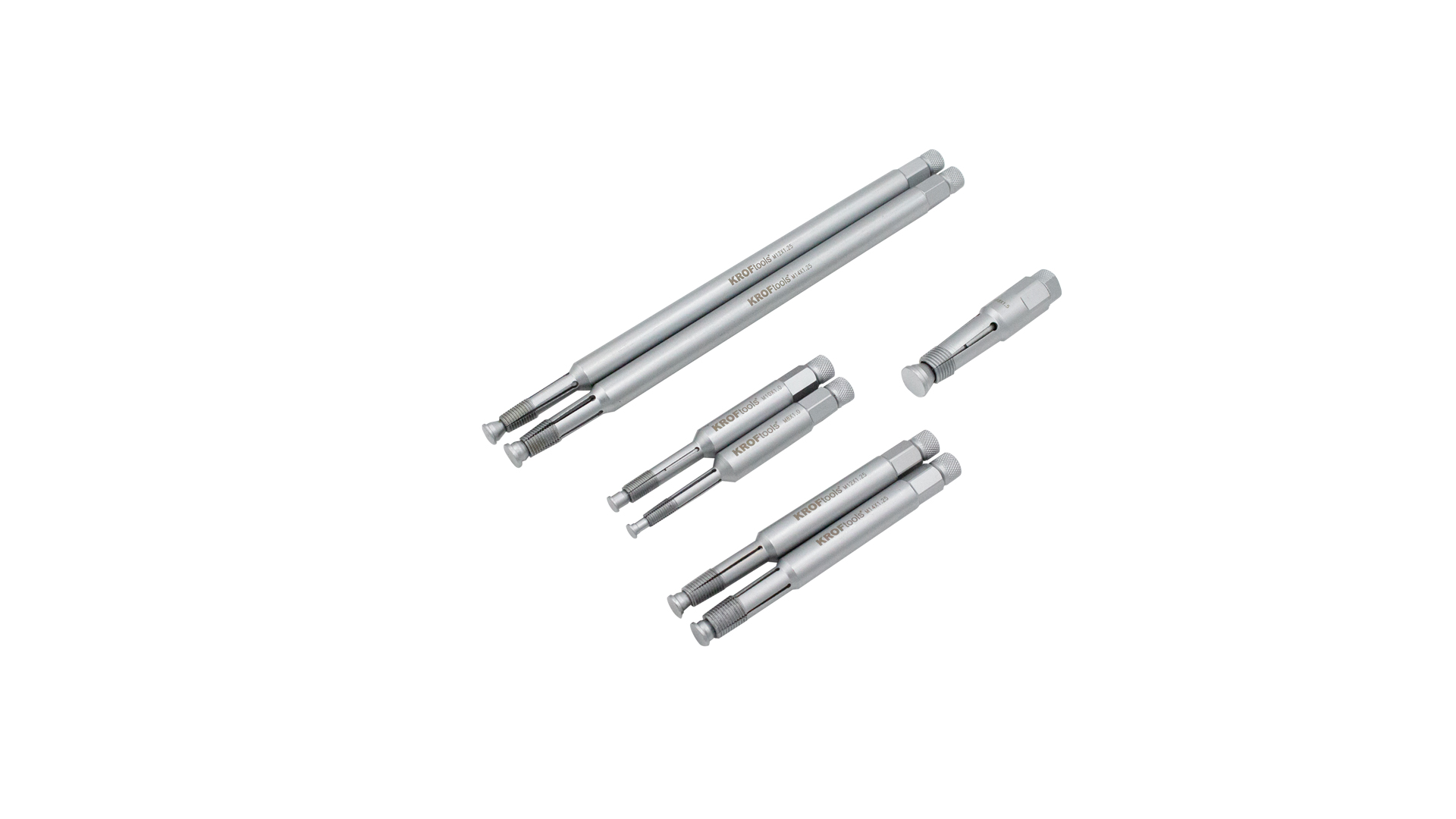 7PCS INTERNAL SPARK PLUG RETHREAD TOOL