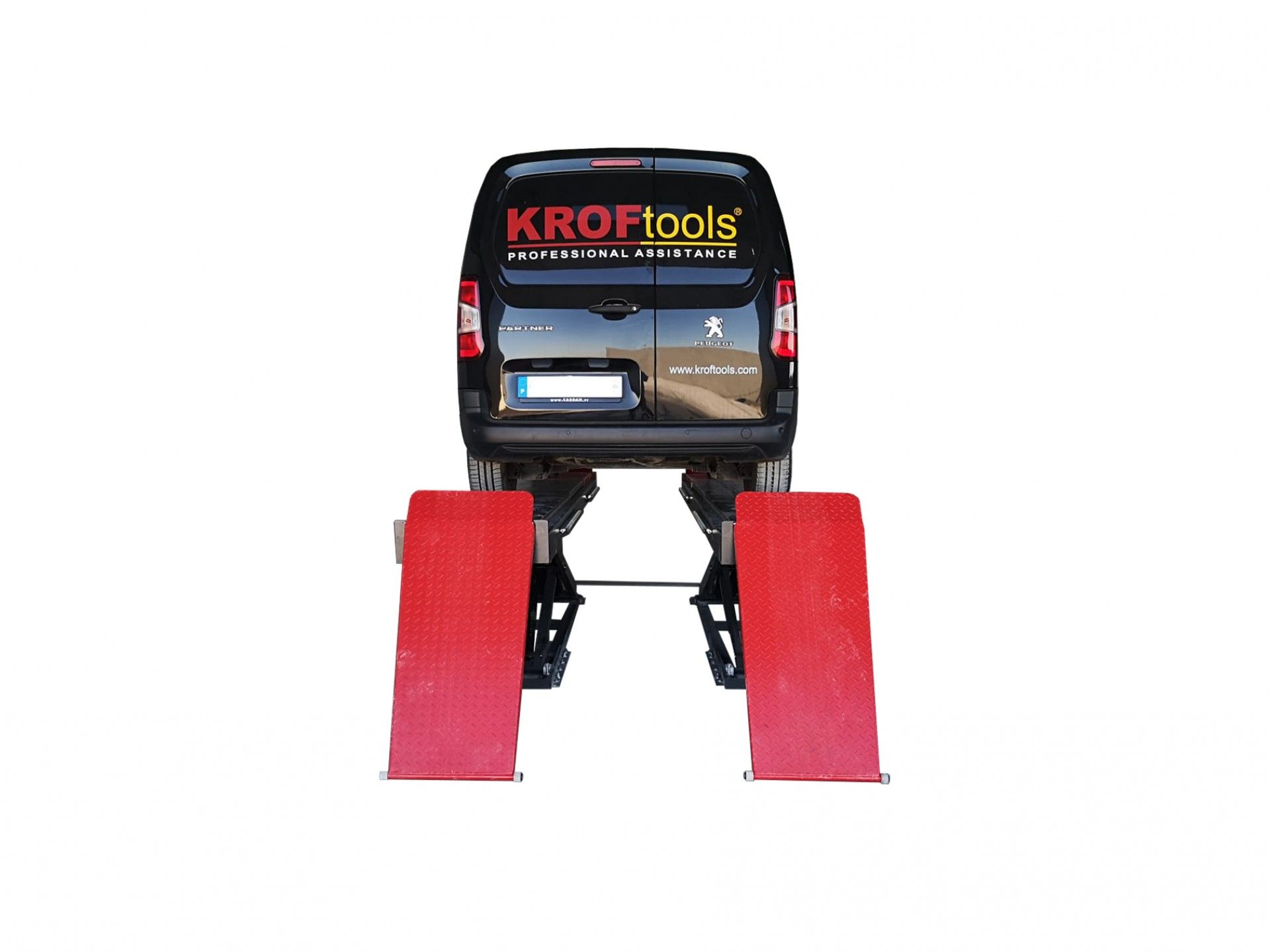 3,5T LOW PROFILE DOUBLE SCISSOR LIFT ALIGNMENT W/LED