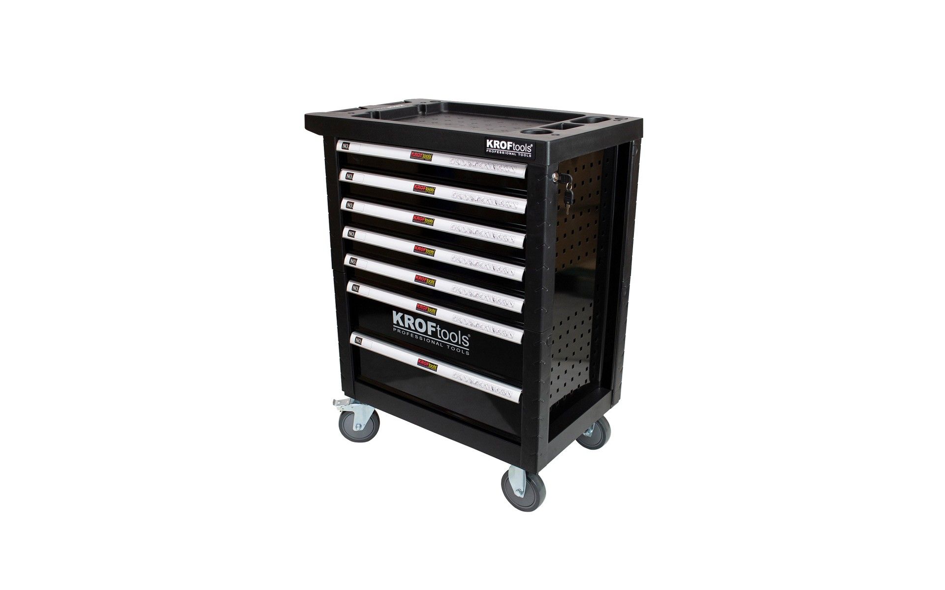 BLACK TOOL CABINET 7 DRAWERS 236 PIECES