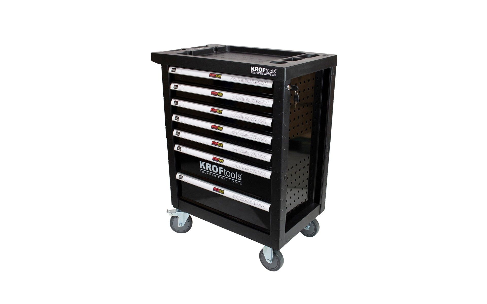 BLACK TOOL CABINET 7 DRAWERS 267 PCS