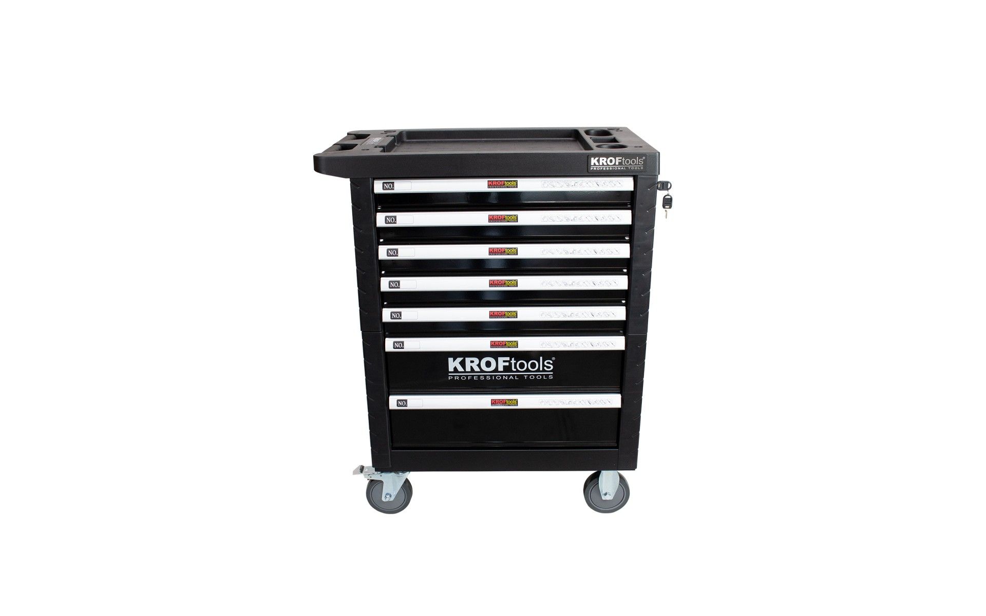 BLACK TOOL CABINET 7 DRAWERS 267 PCS