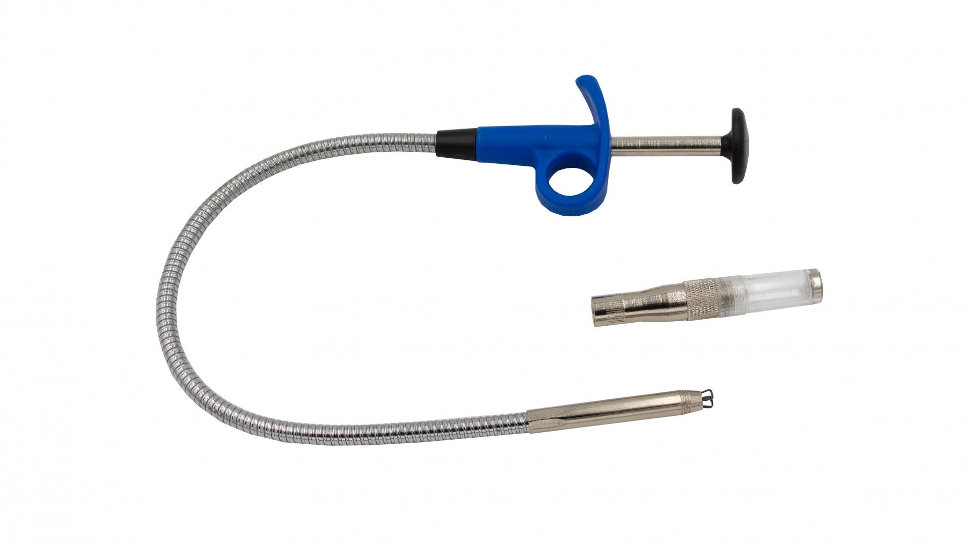 ÍMAN FLEXÍVEL COM PINÇA  E LUZ 3 EM 1