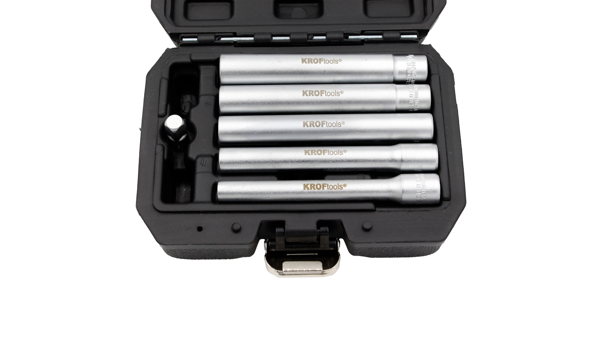 6PCS EXTRA DEEP SOCKET SET 3/8" 8-14mm