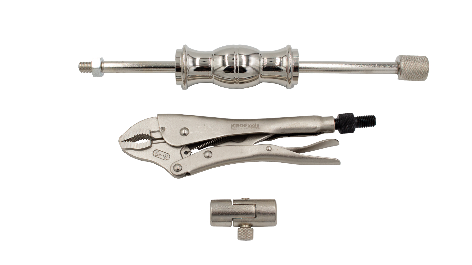 PINCE ÉTAU ET MARTEU À INERTIE