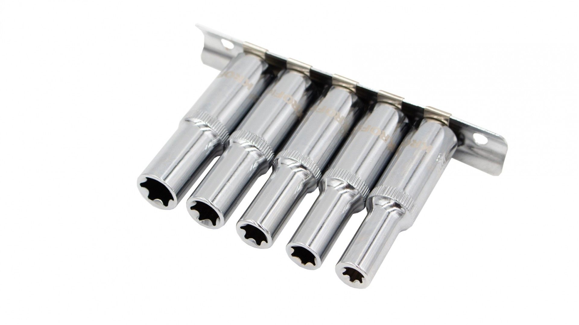 KIT CHIAVI LUNGHE 3/8” TORX INTERNO E8-E14 5 PEZZI