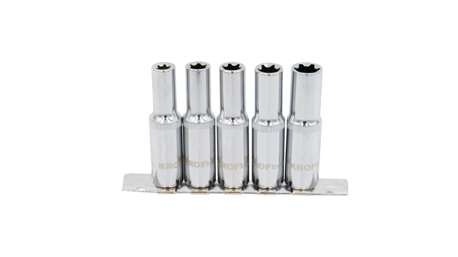 KIT CHIAVI LUNGHE 3/8” TORX INTERNO E8-E14 5 PEZZI