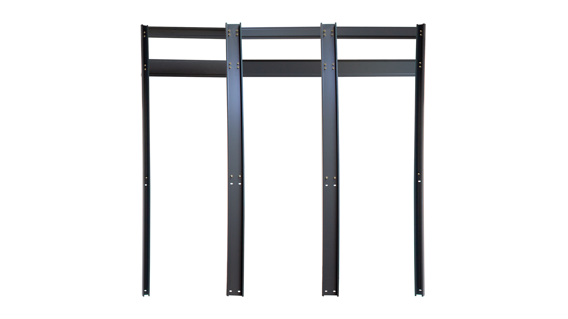 SUPORTE P/ FIXAR 3 MÓDULOS DE PAREDE