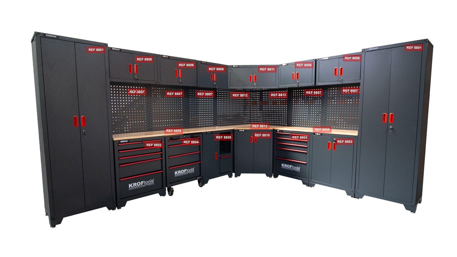 PANEL PERFORADO PARA 1 MODULO