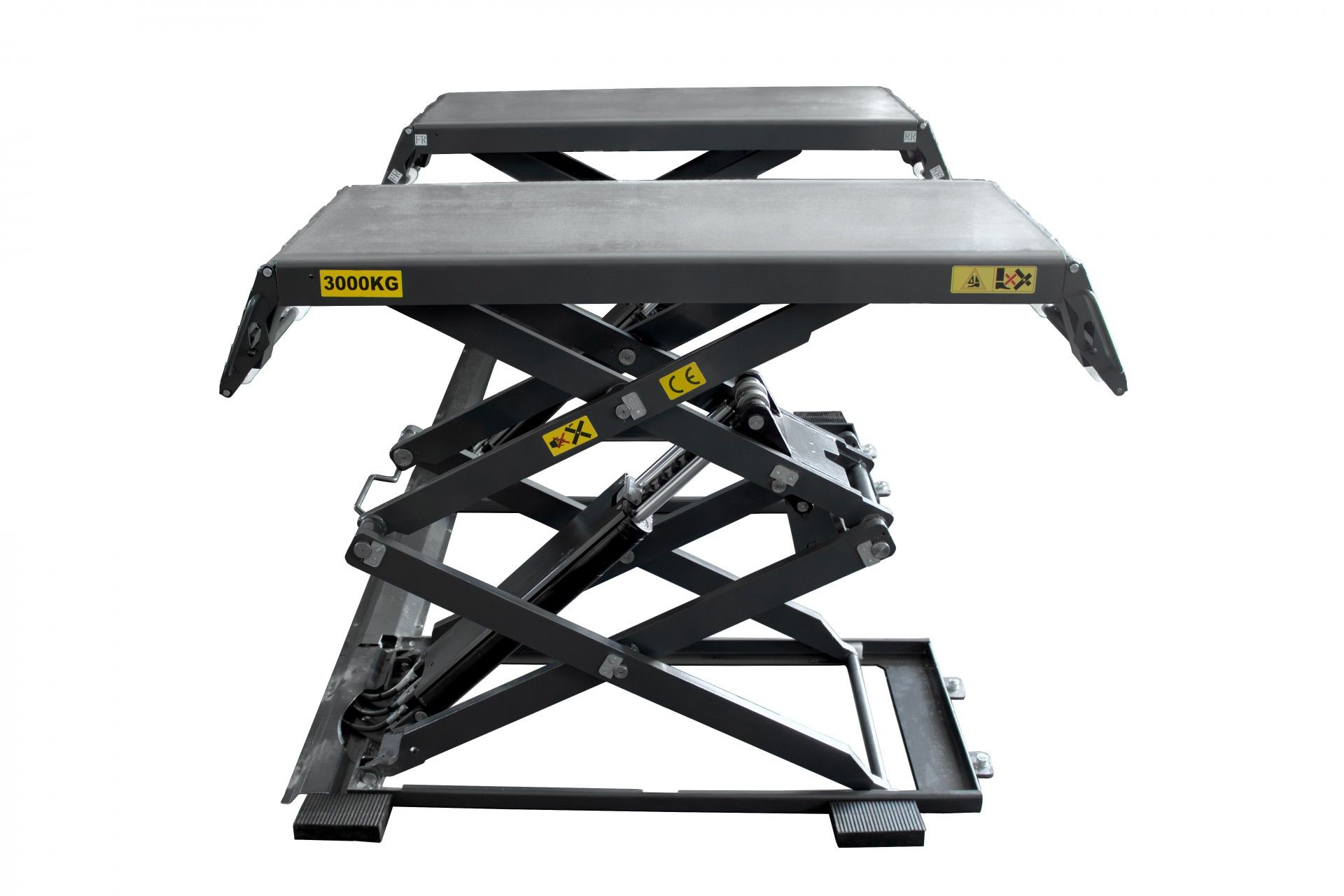 3TON FLOOR HYDRAULIC SCISSOR LIFT 220V