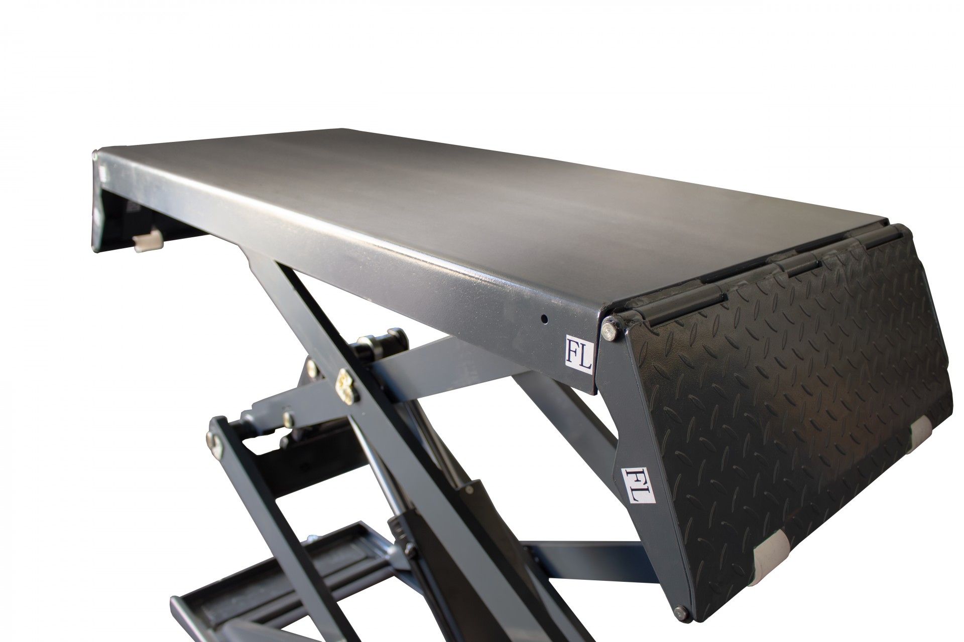 3TON FLOOR HYDRAULIC SCISSOR LIFT 220V