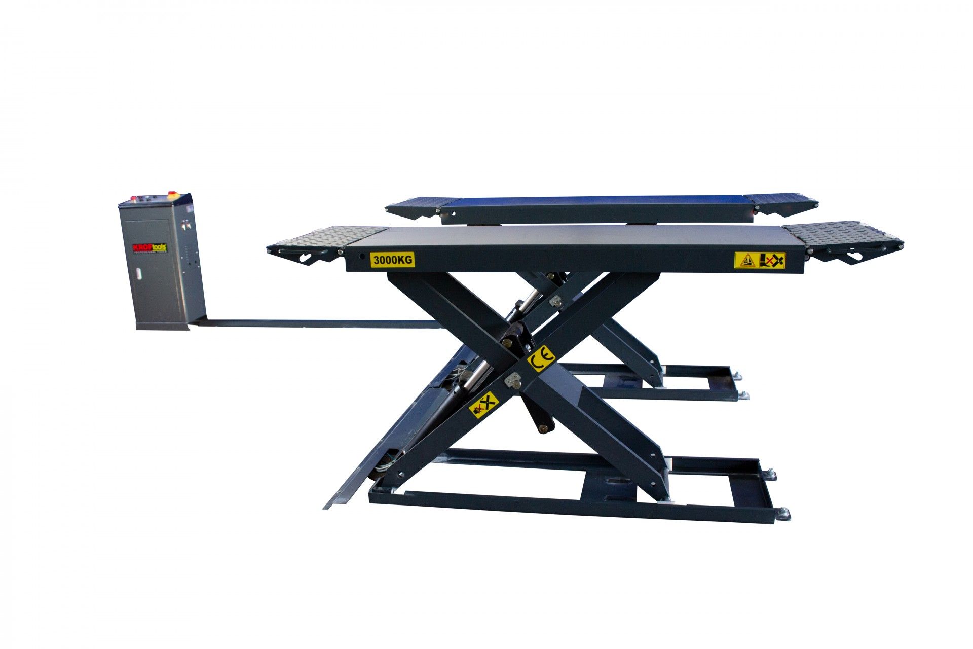 3TONNEN BODENHYDRAULISCHE SCHERENBÜHNE 1M HUBHÖHE 220V