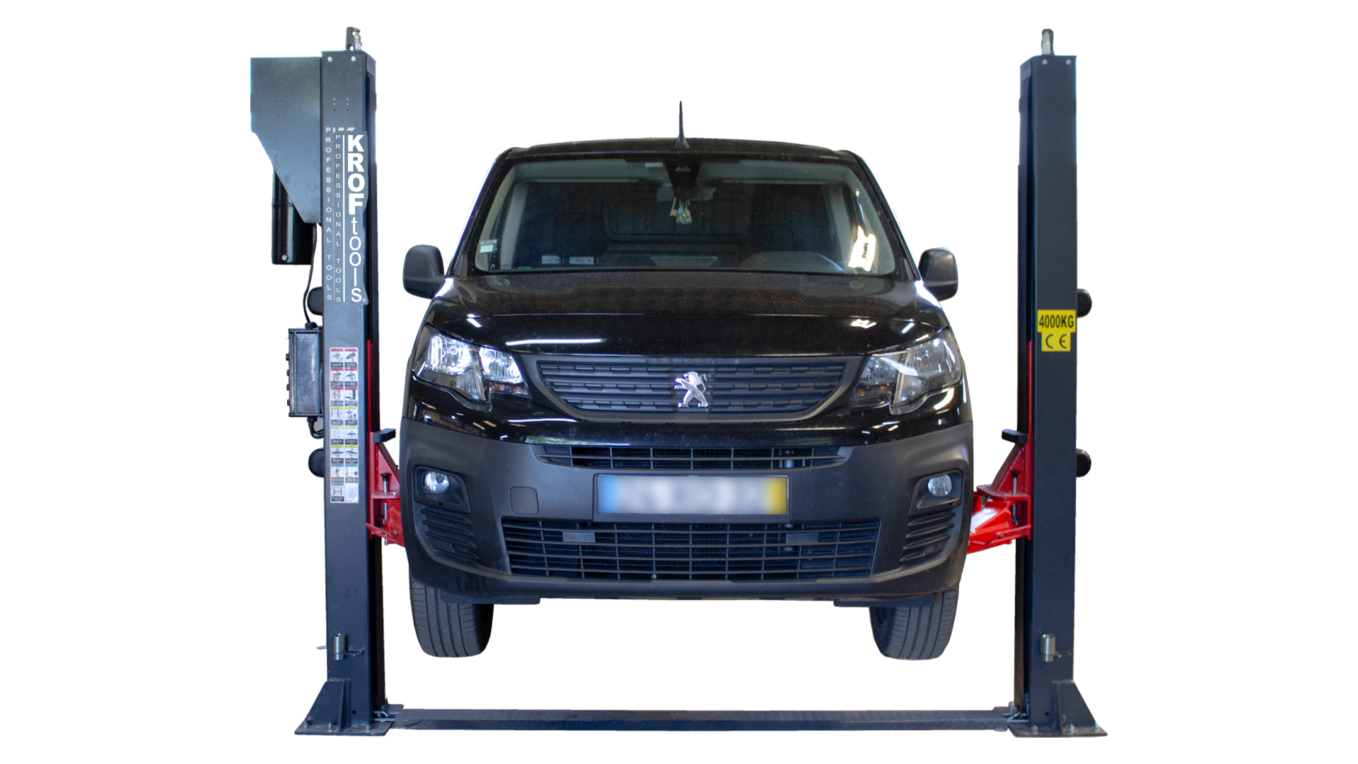 4-TONN-ELEKTROHYDRAULISCHER HUBWAGEN MIT ZWEI SÄULEN, 380V