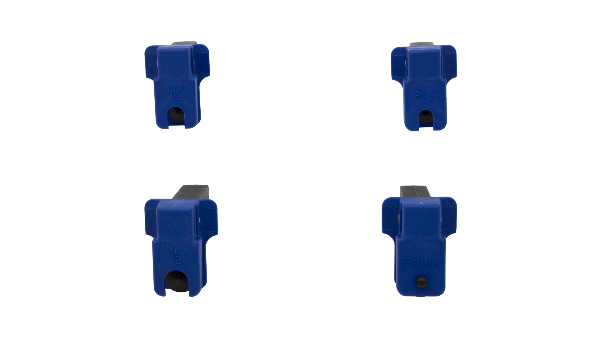 KIT DI MORSETTI IN ACCIAIO PER 4 PEZZI