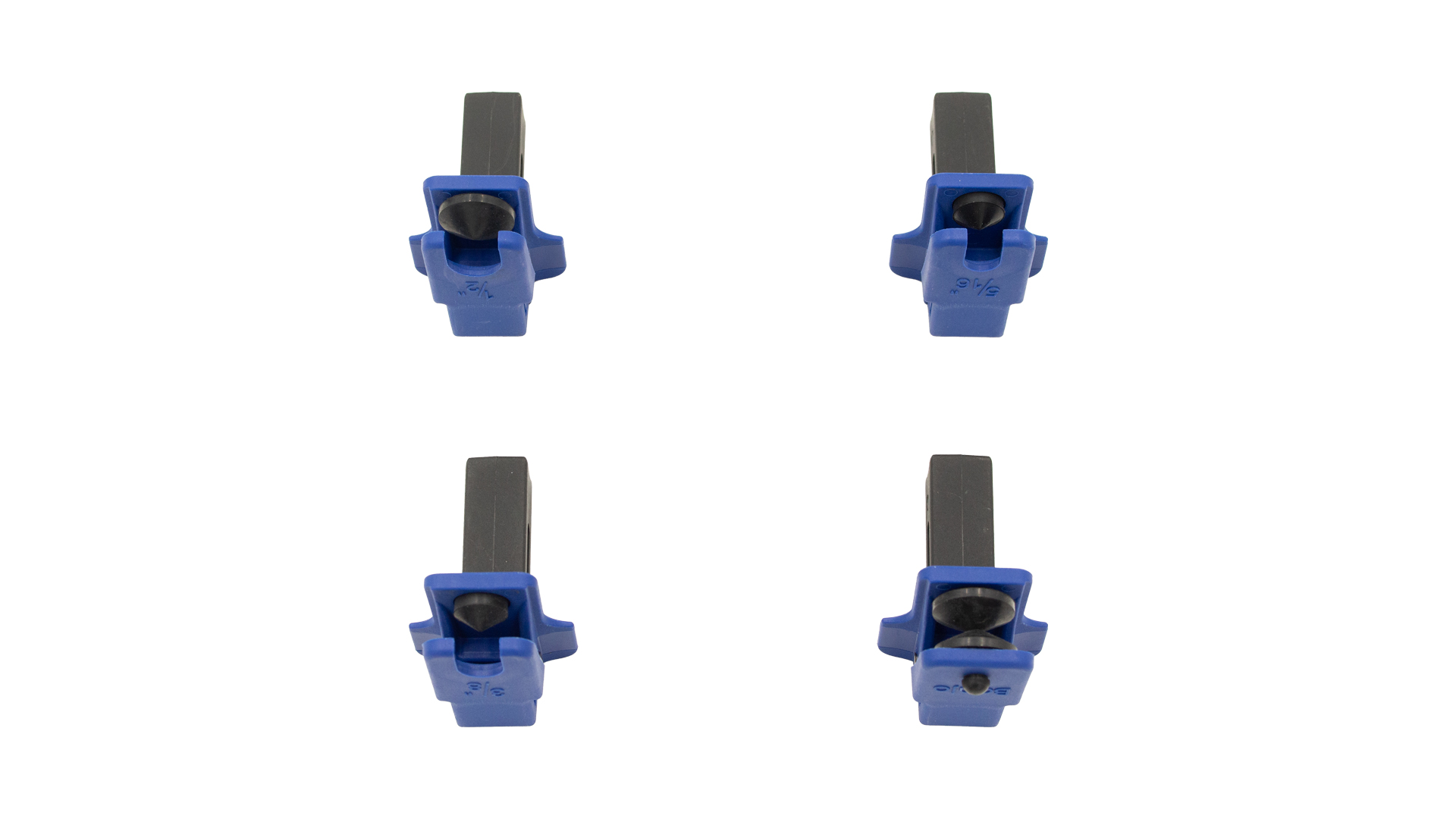 KIT DI MORSETTI IN ACCIAIO PER 4 PEZZI