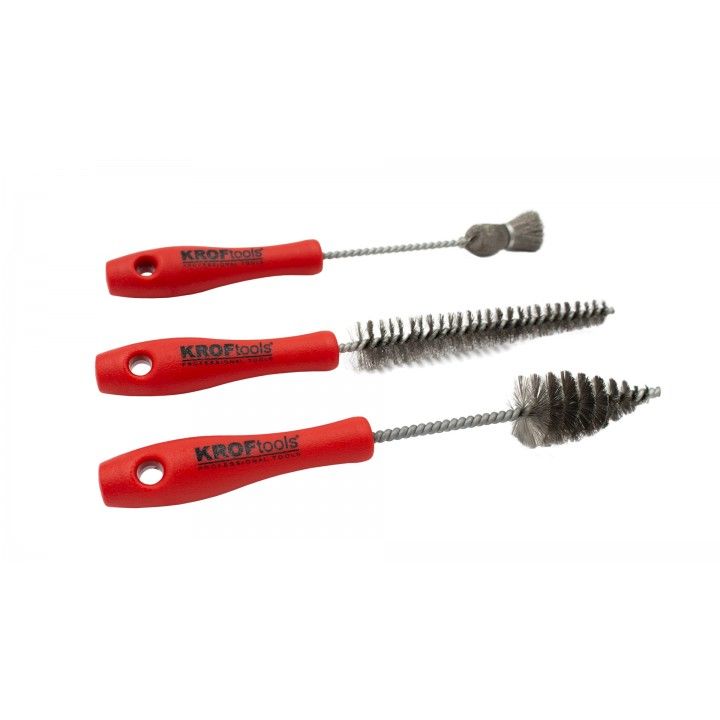 3PCS DIESEL INJECTOR BORE & SLEEVE CLEANING KIT