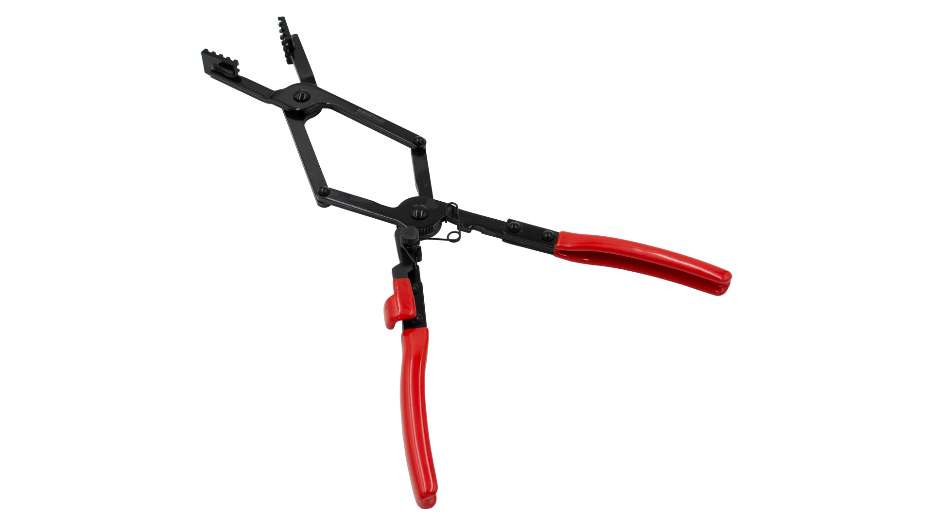 ALICATE LARGA RECTA P/ ABRAZADERAS - DOBLE ARTICULACIÓN