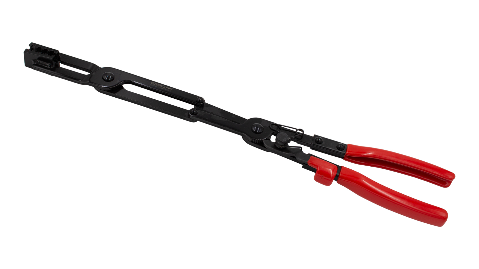 ALICATE LARGA RECTA P/ ABRAZADERAS - DOBLE ARTICULACIÓN