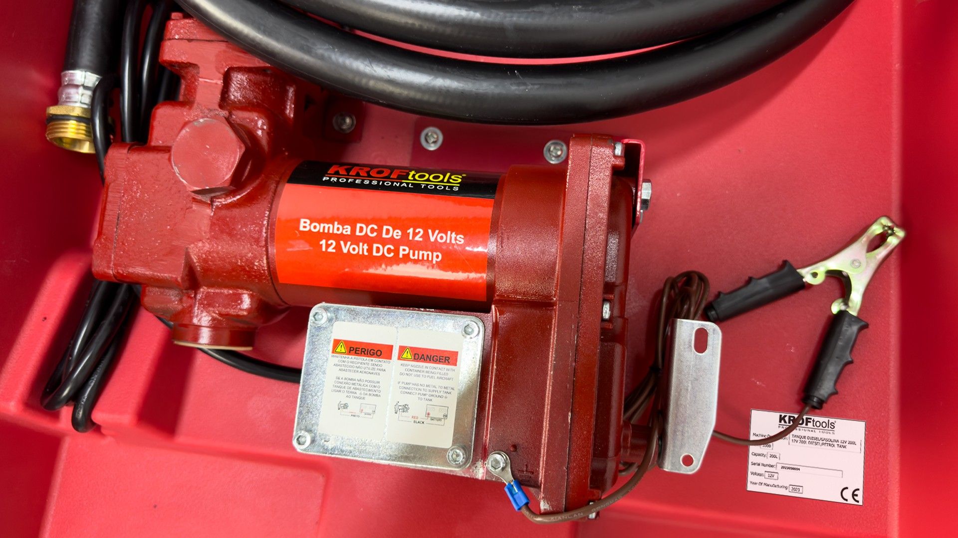 SERBATOIO DIESEL / BENZINA 12 V 200 L