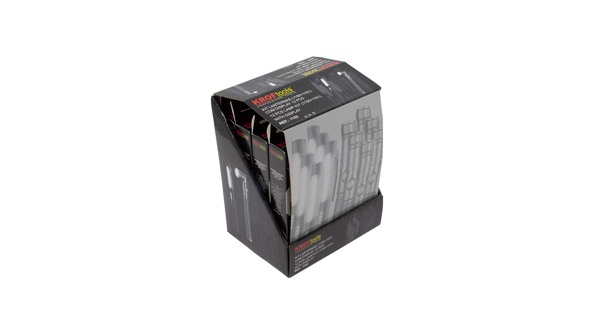 KIT LANTERNAS 12PCS (1150+1151) COM DISPLAY