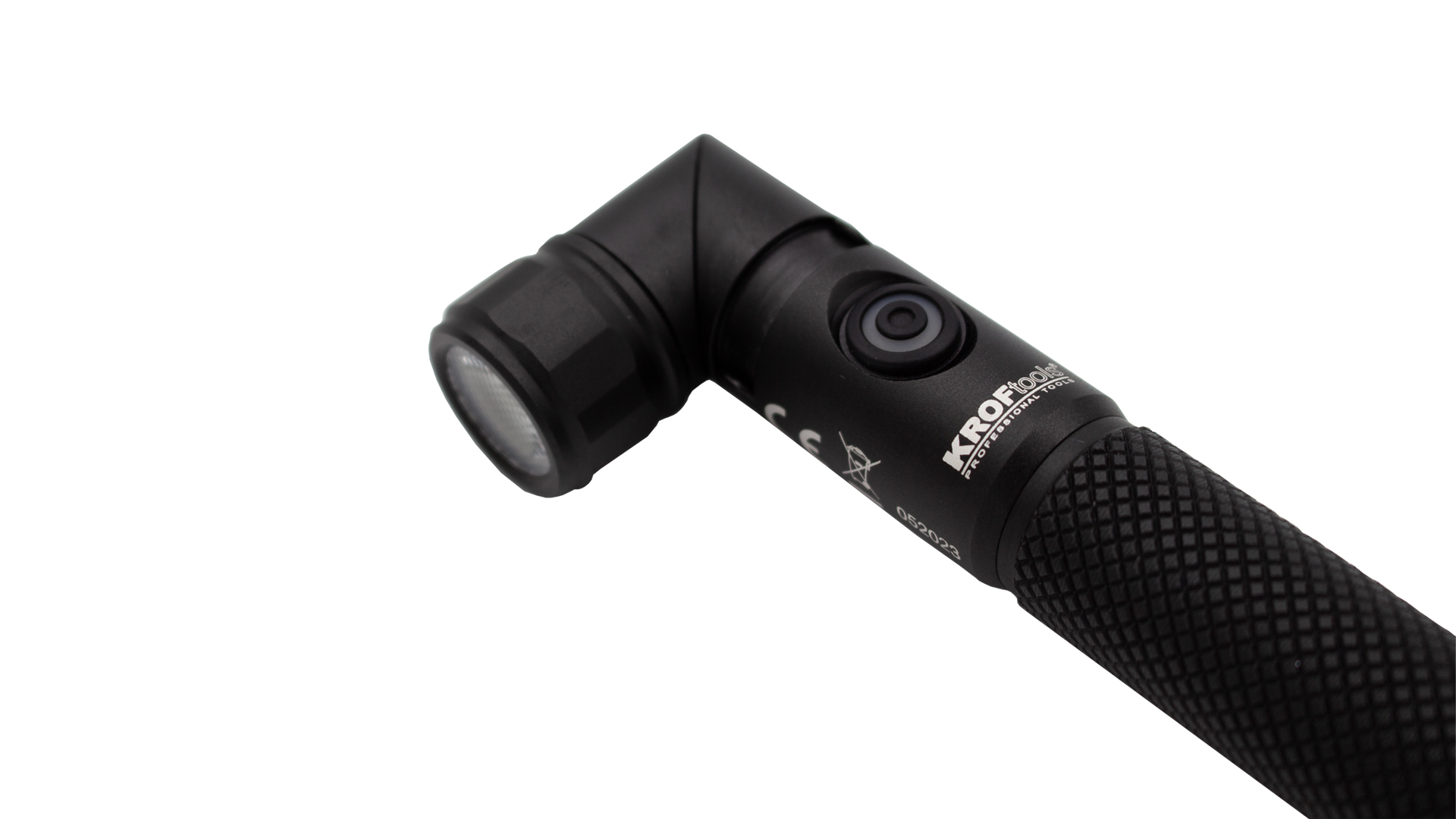 LANTERNA FLASHLIGHT RECARREGÁVEL ROTATIVA 90º 350LM