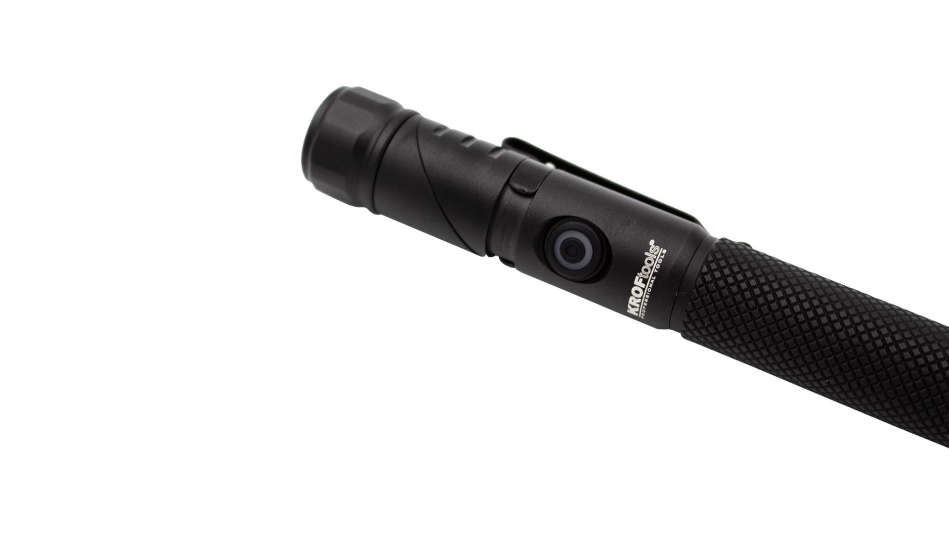 LANTERNA FLASHLIGHT RECARREGÁVEL ROTATIVA 90º 350LM