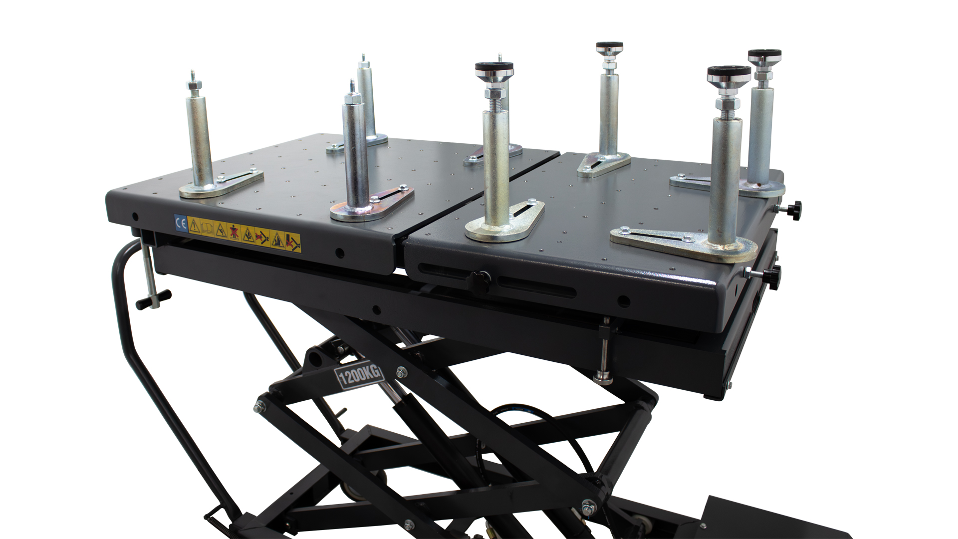 KIT 8 ADAPTADORES SOPORTE P/ PLATAFORMA ELEVADORA