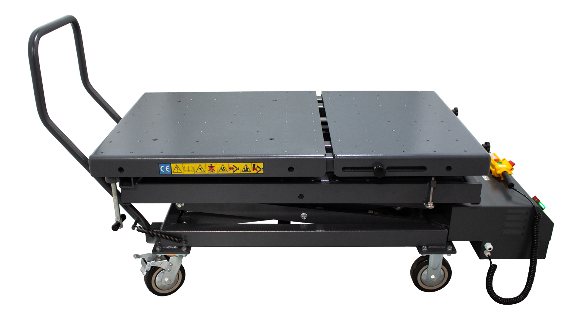 PLATAFORMA ELEVADORA ELETRO-HIDRAULICA 1.2T