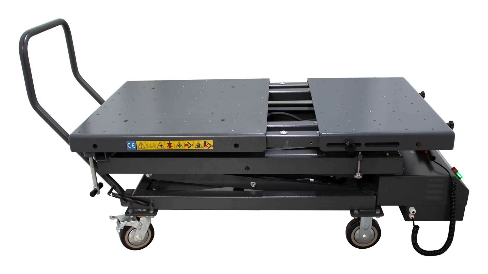 PLATAFORMA ELEVADORA ELETRO-HIDRAULICA 1.2T