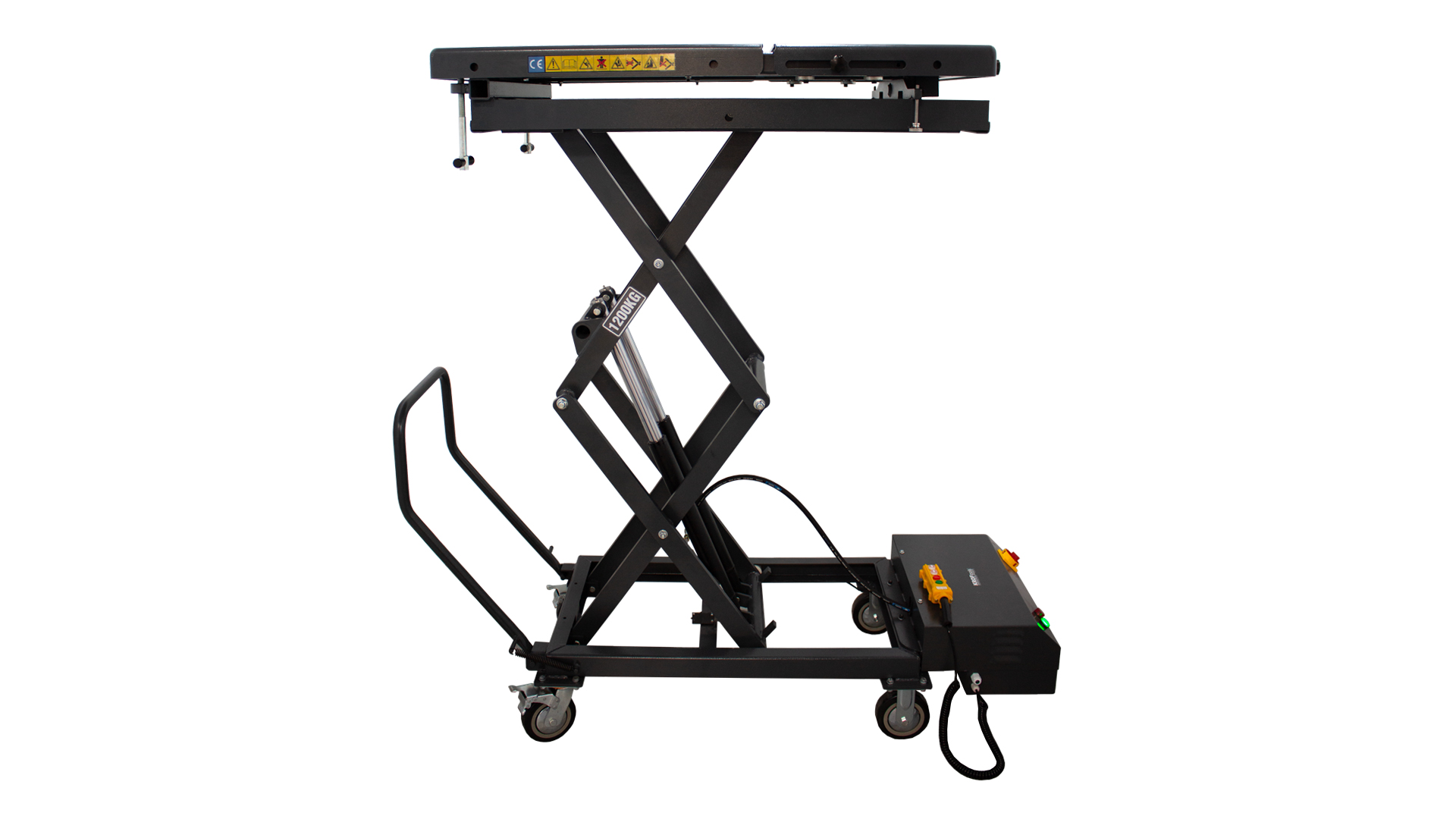 PLATAFORMA ELEVADORA ELETRO-HIDRAULICA 1.2T