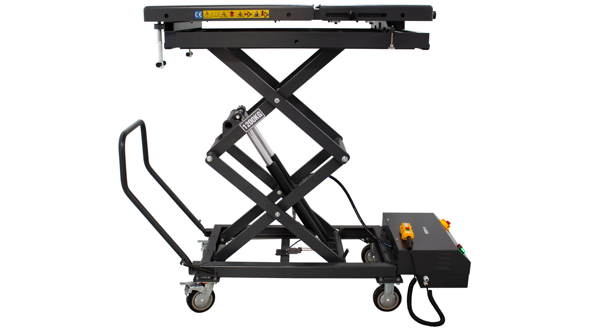 PLATAFORMA ELEVADORA ELETRO-HIDRAULICA 1.2T