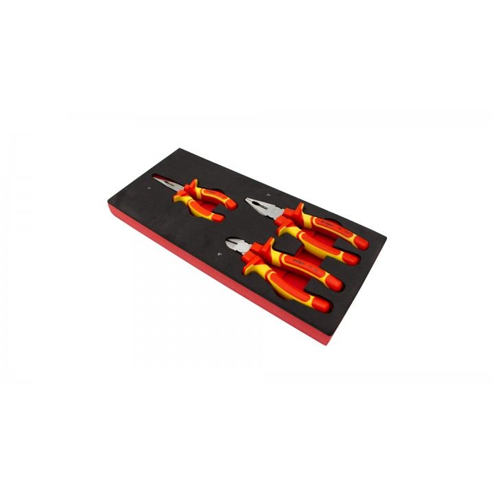 INSULATED PLIERS SET 3PCS