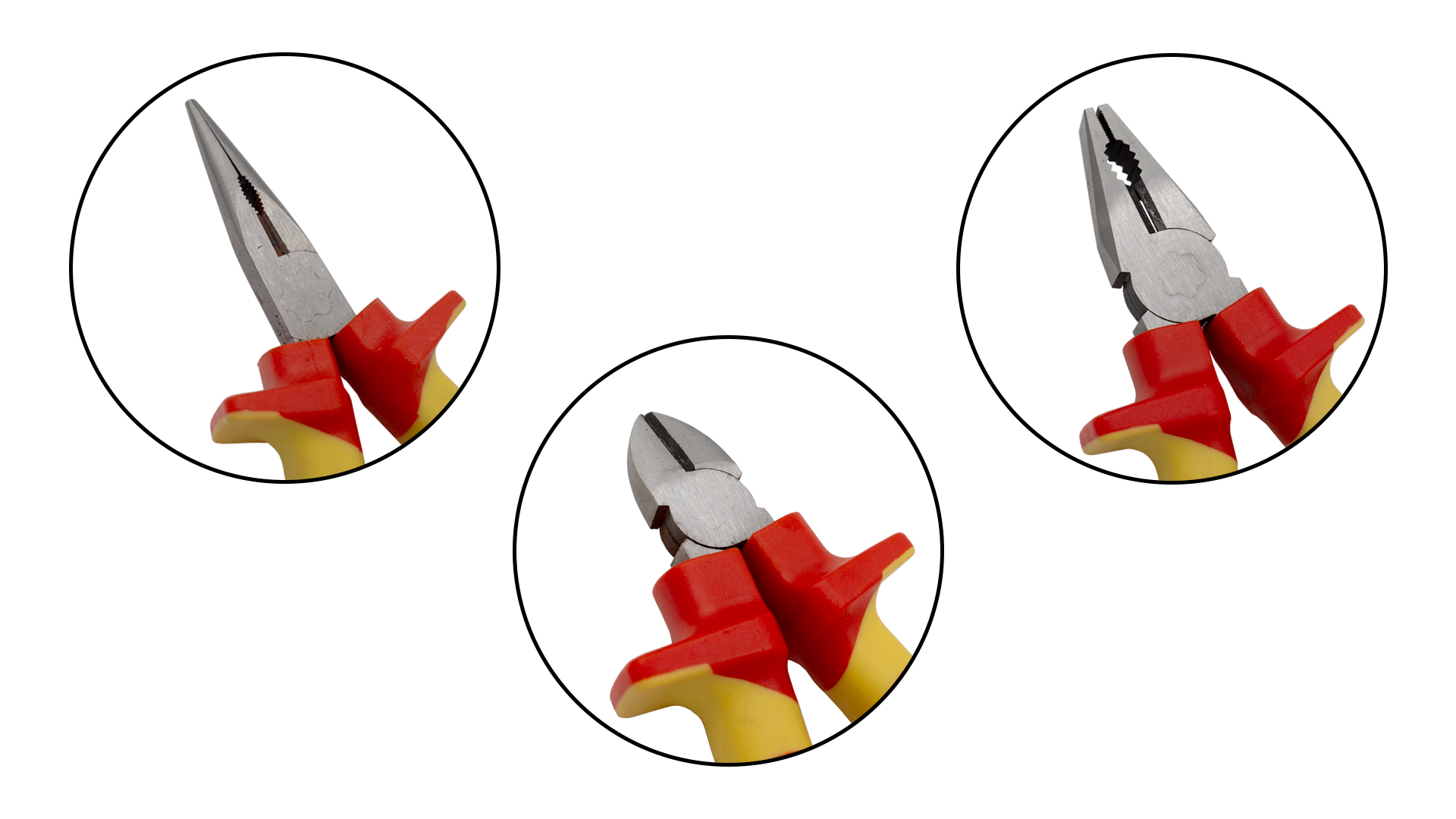 SET DI PINZE ISOLATE 3 PEZZI