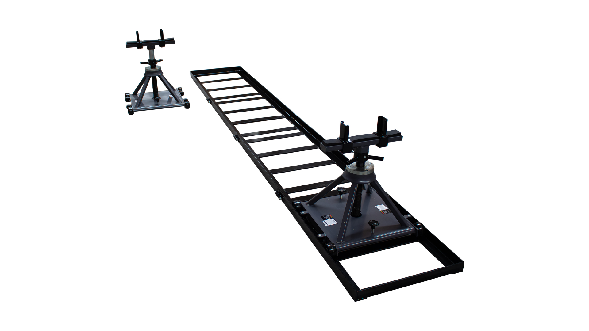 10T TRACTOR SUPPORT STAND AND RAIL SET