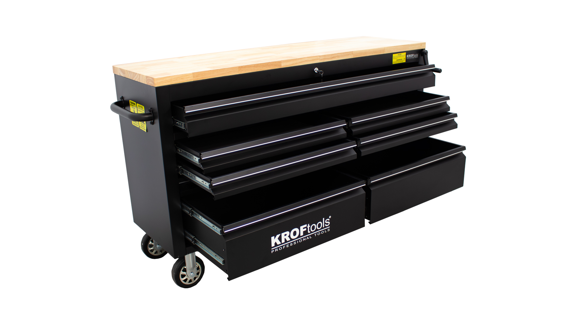 61"- 9 DRAWER MOBILE WORKBENCH