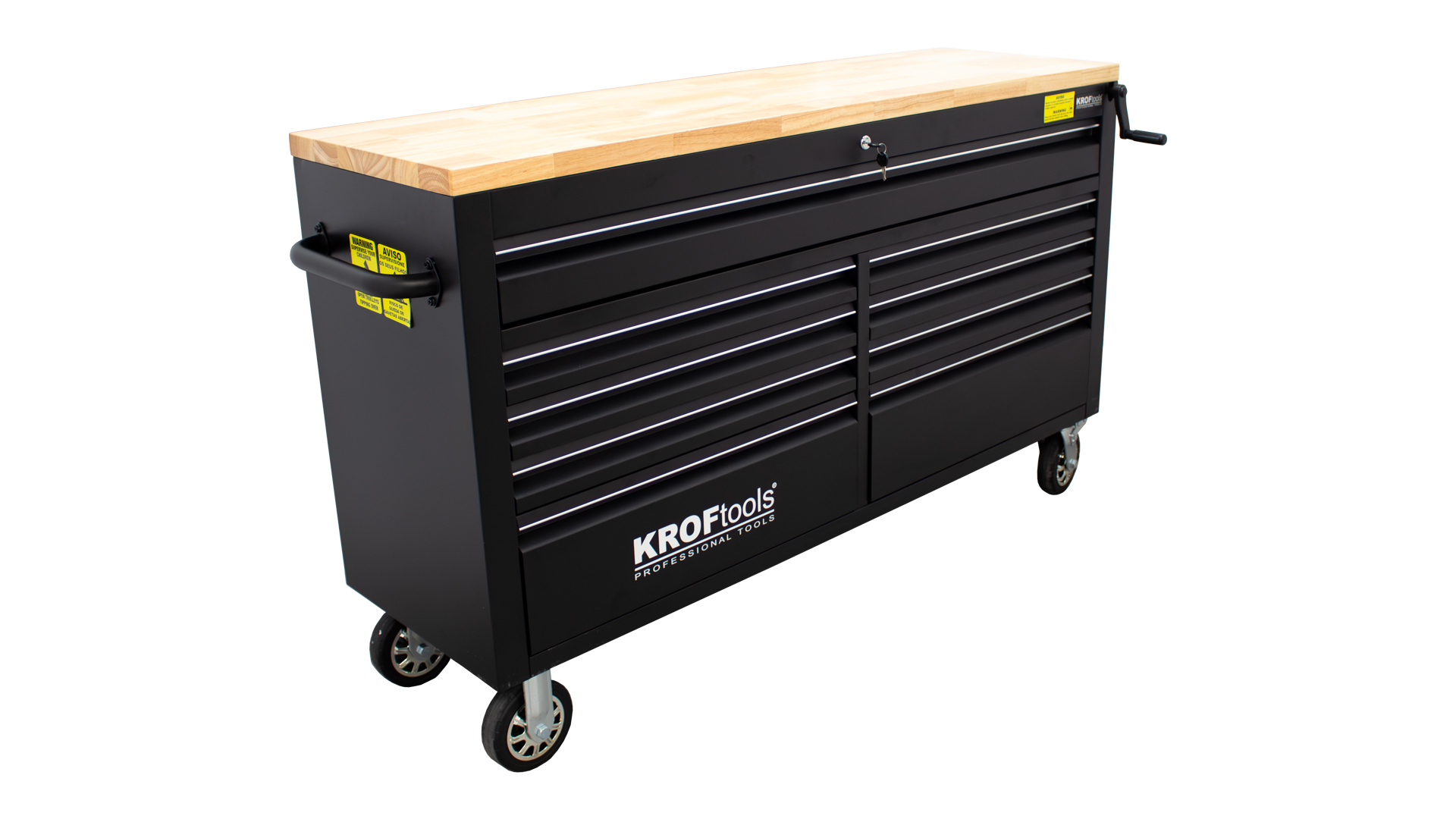61"- 9 DRAWER MOBILE WORKBENCH