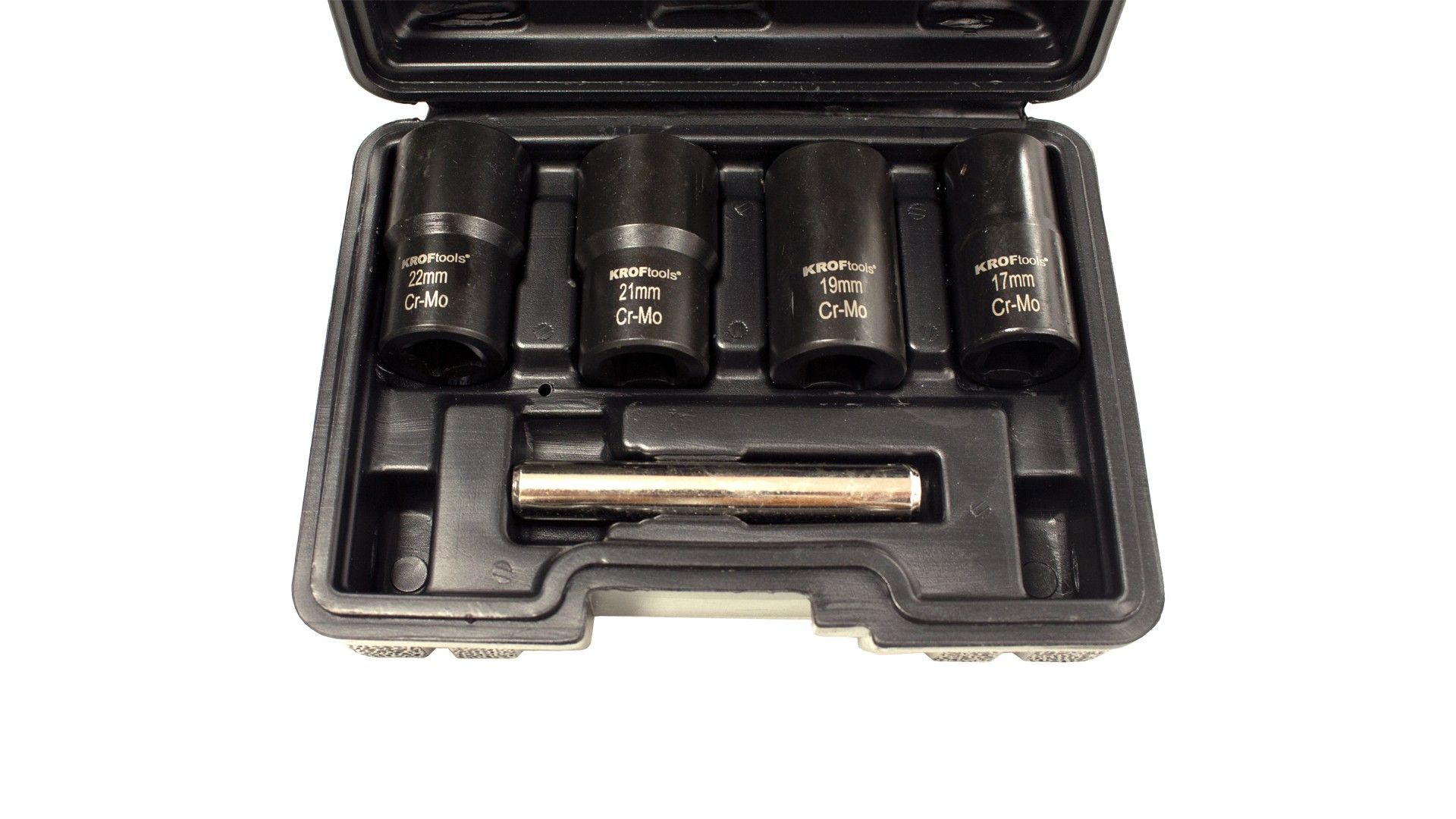 KIT LLAVES VASO EXTRATORAS 1/2" 5PZS 17-22mm