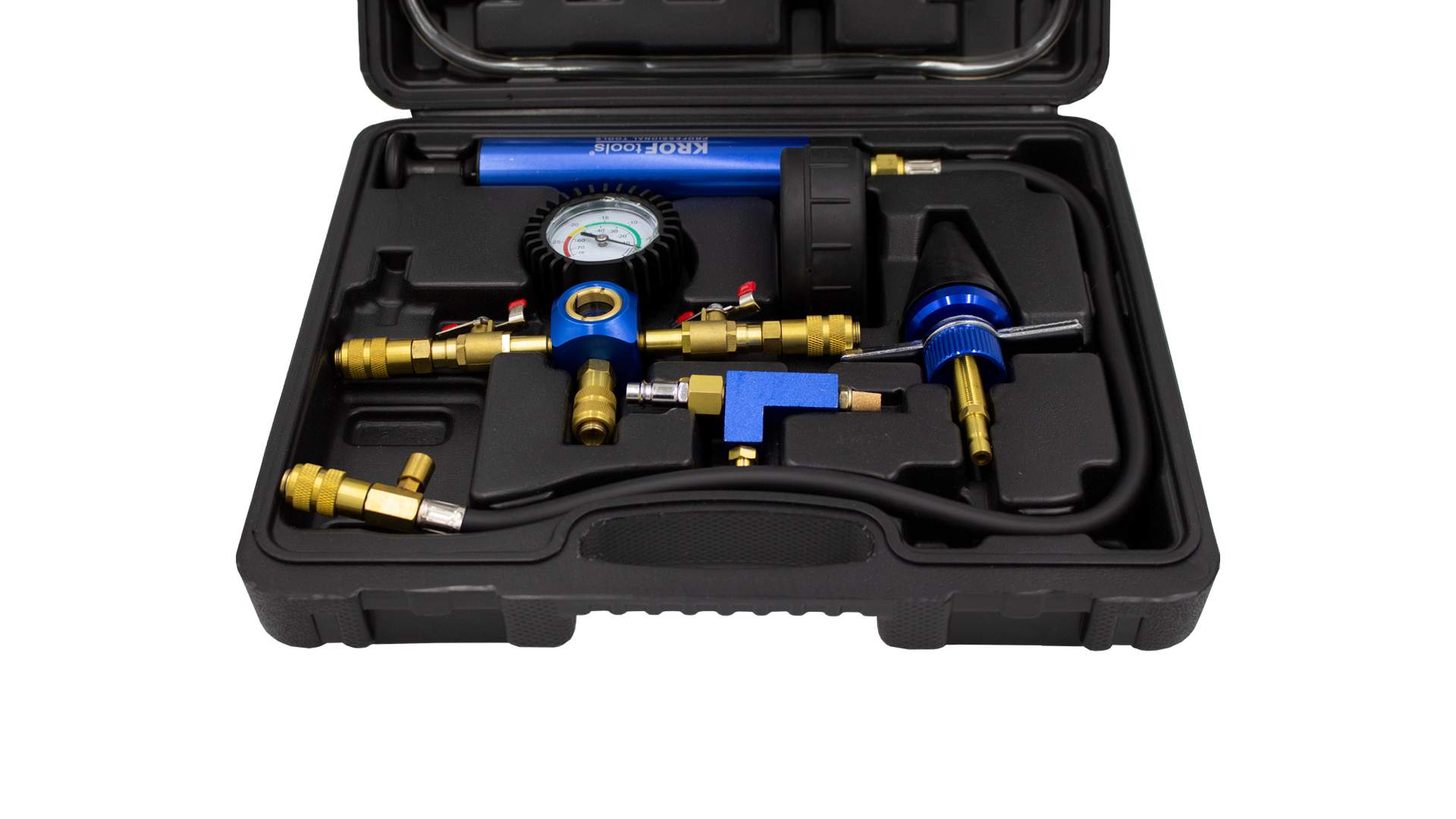 KIT TESTE SISTEMA REFRIGERAÇÃO UNIVERSAL