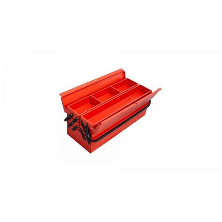 535x210x220MM TOOL BOX WITH 5 COMPARTMENTS