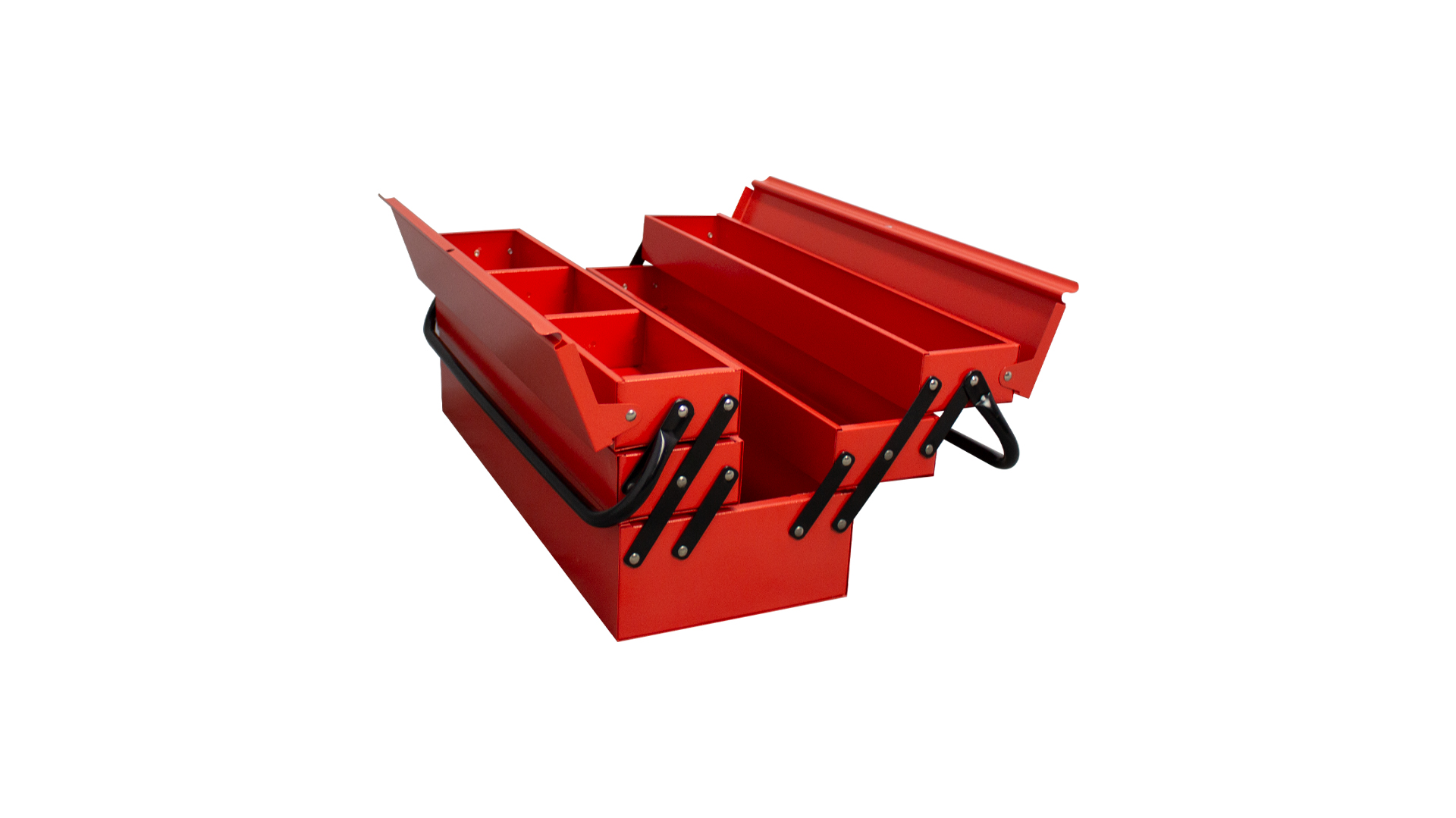 CAIXA FERRAMENTAS 5 COMPARTIMENTOS 535x210x220MM