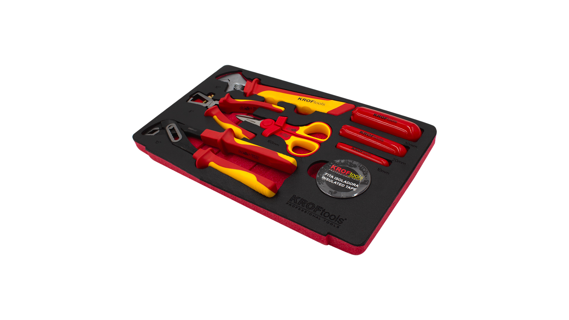 8PCS VDE INSULATED TOOL SET