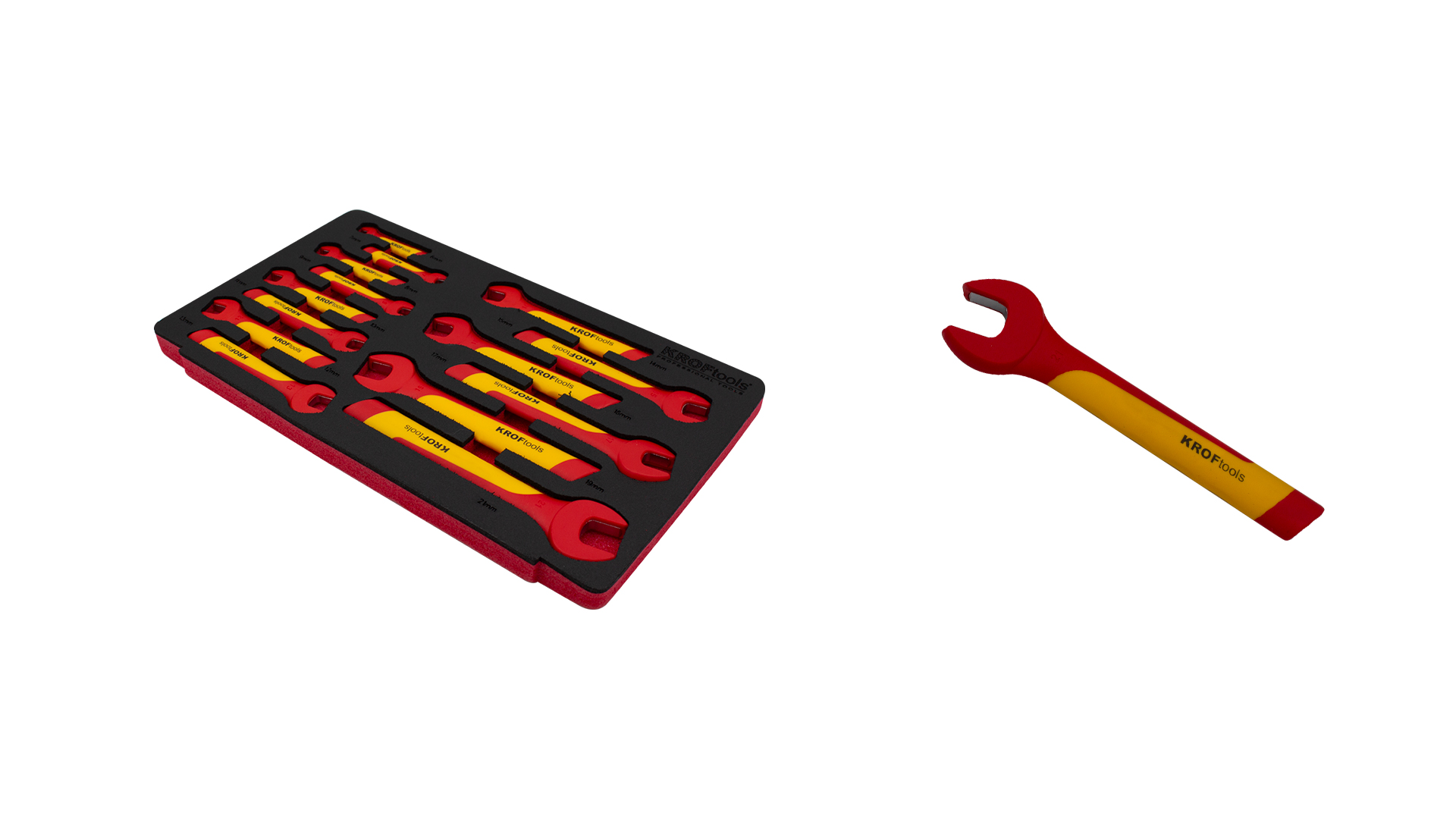 SET OF 6 MODULES OF INSULATED TOOLS