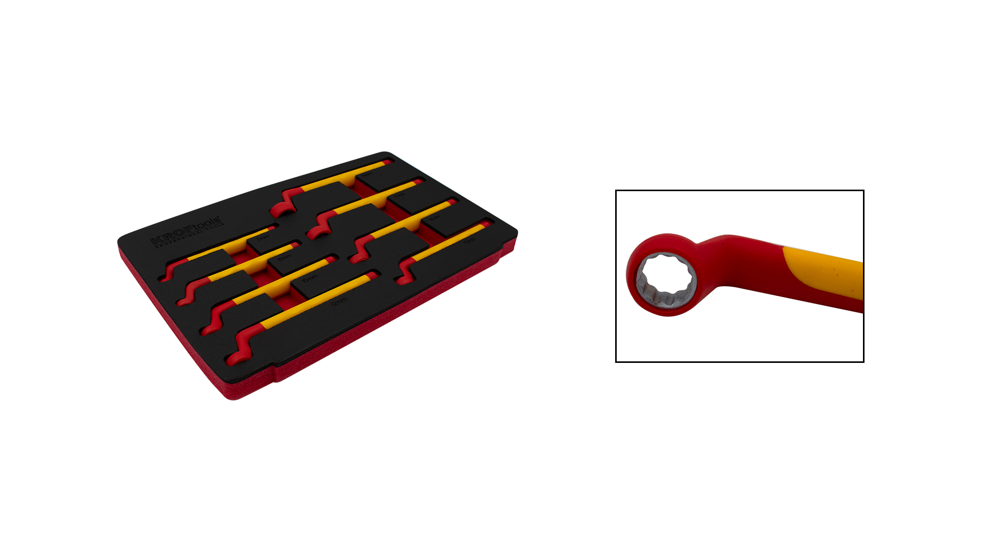 SET OF 6 MODULES OF INSULATED TOOLS