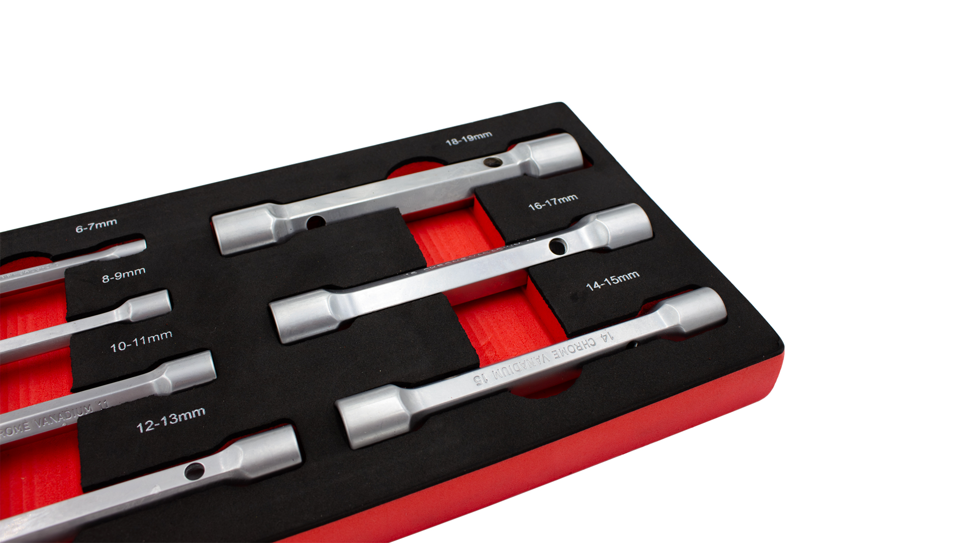 TUBULAR WRENCH SET 7PCS