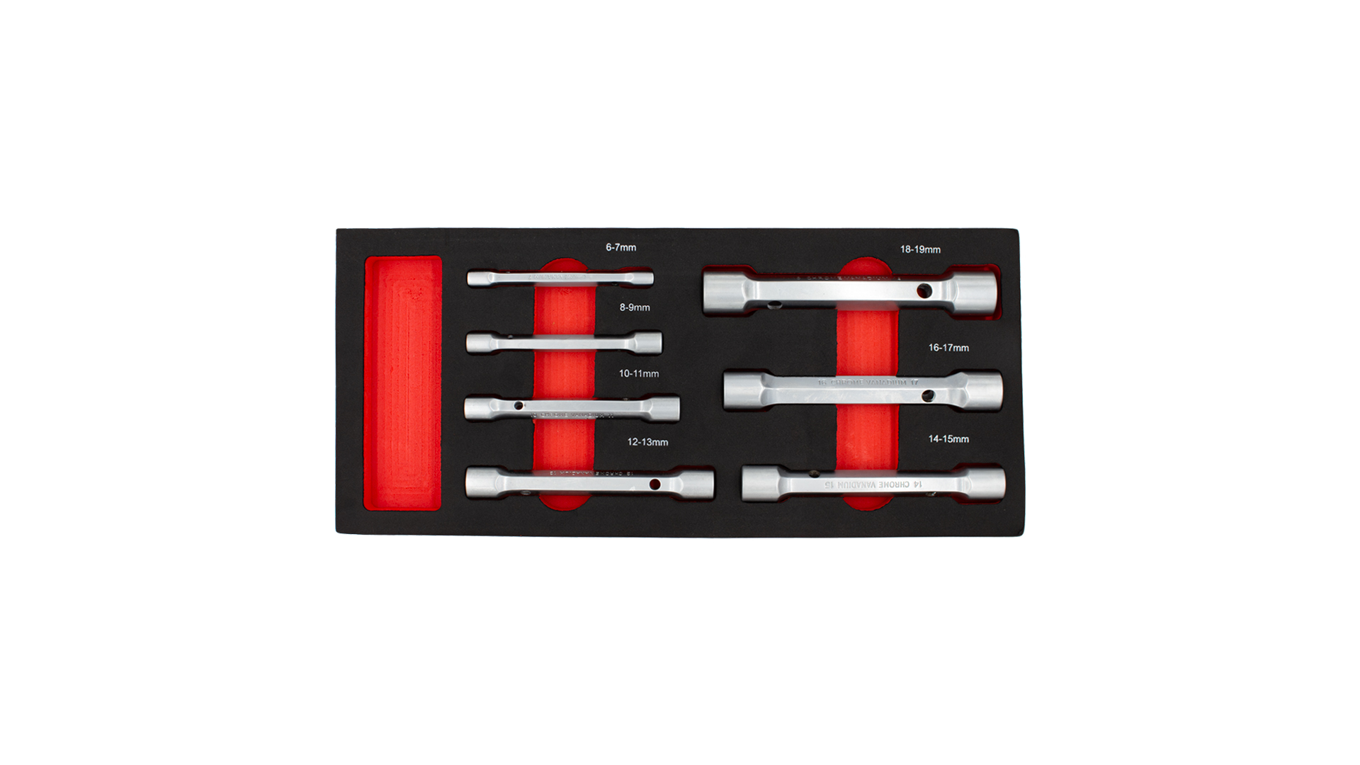 TUBULAR WRENCH SET 7PCS