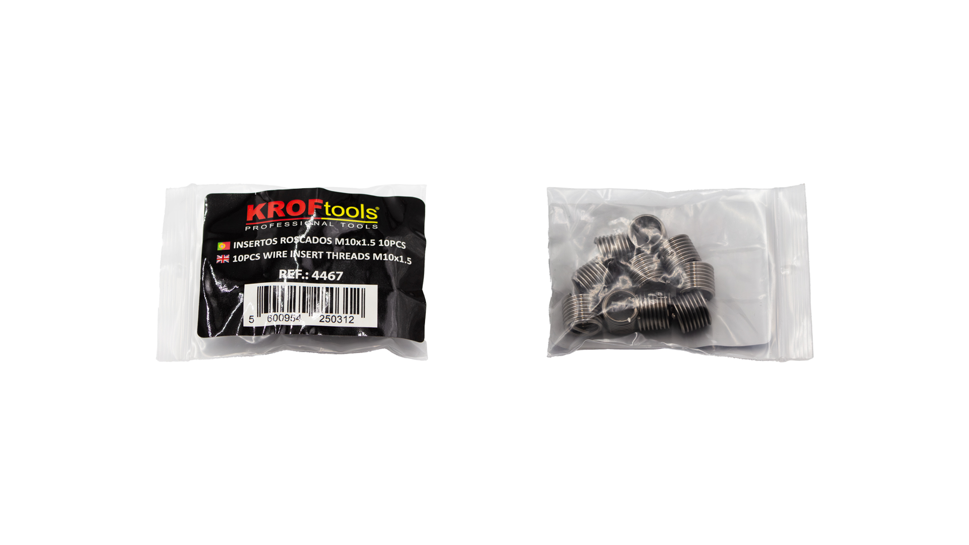 INSERTOS ROSCADOS M10x1.5 10PCS