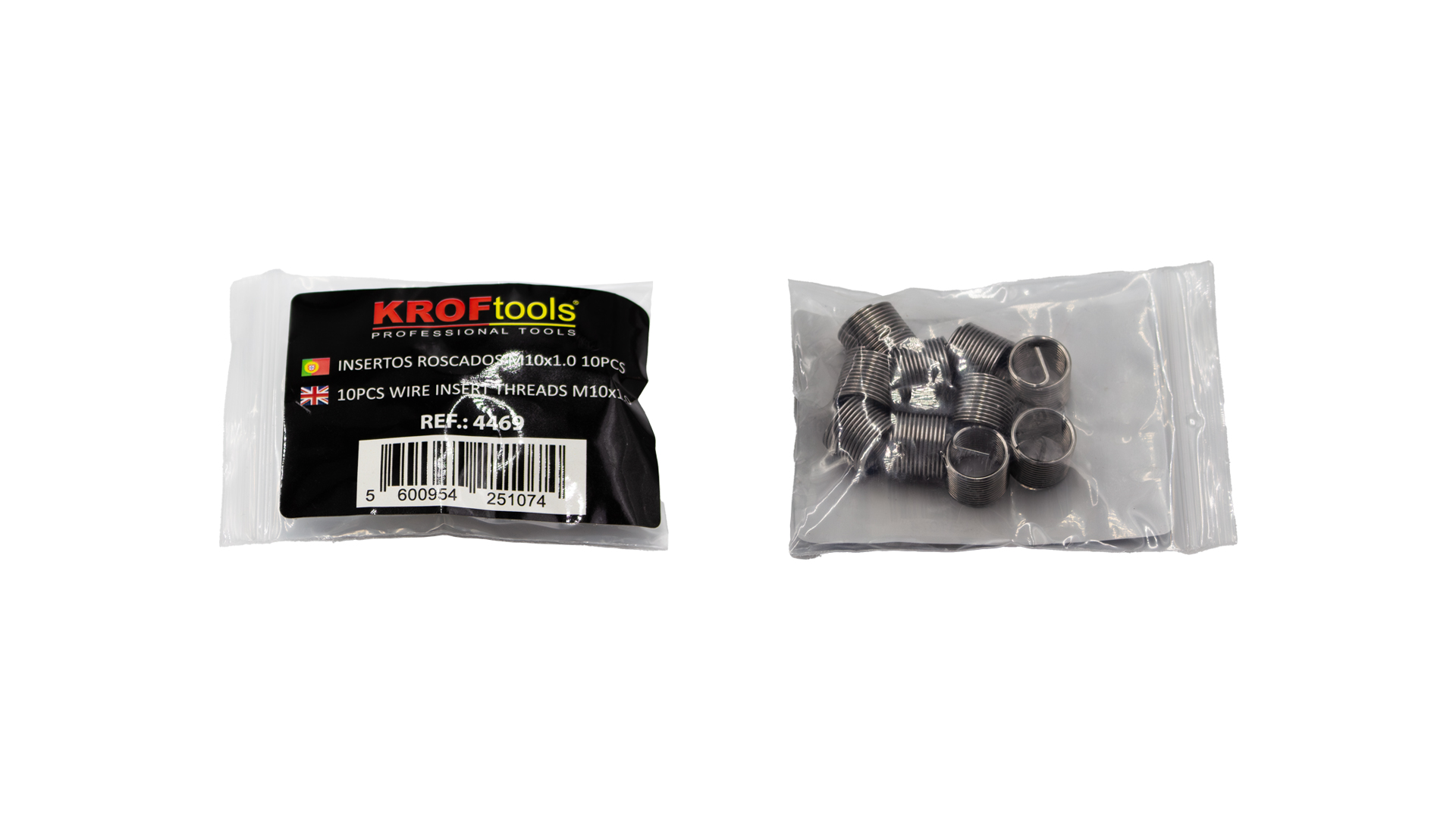 INSERTOS ROSCADOS M10x1.0 10PCS