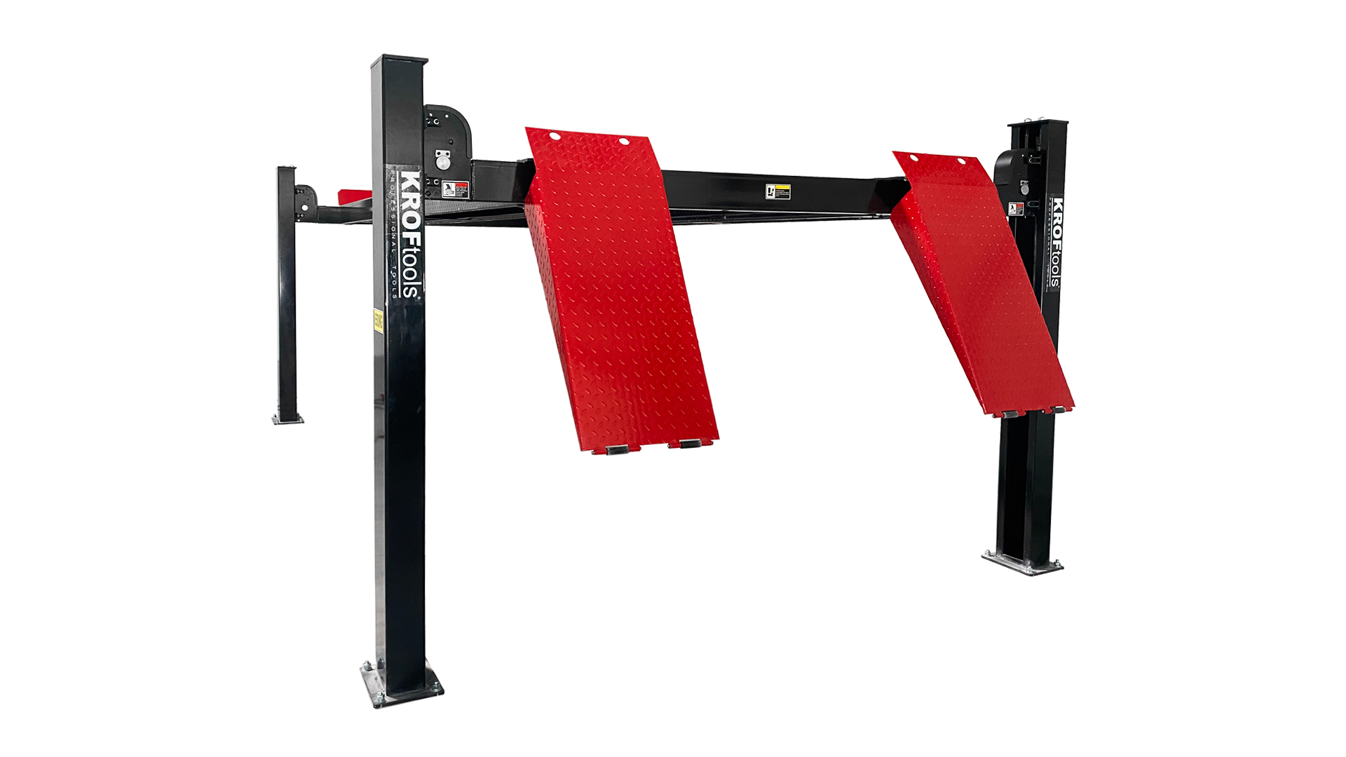 PONT ÉLÉVATEUR 4 COLONNES CHEMIN PLAT 6,5T 5.5M