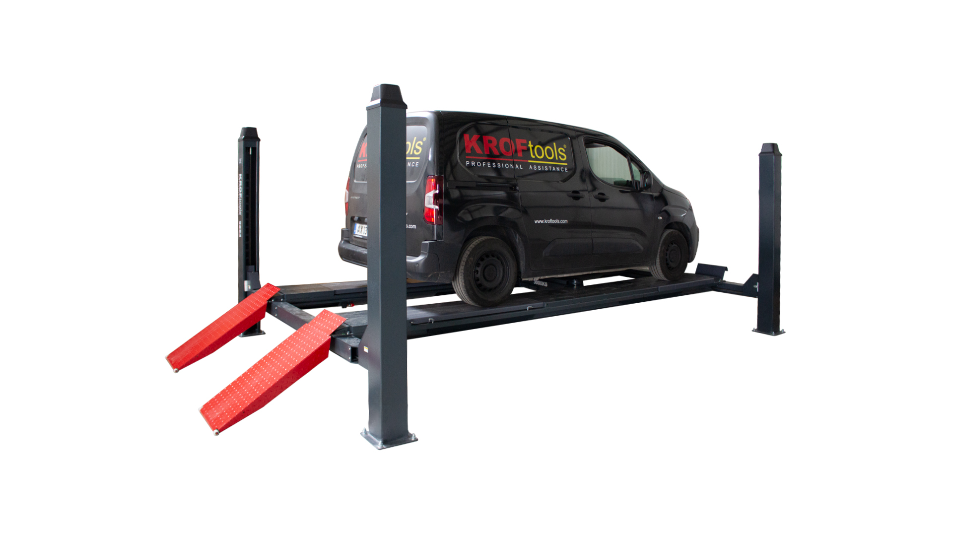 ELEVADOR 4 COLUMNAS 5TON P/ ALINEAMENTO 5.19M